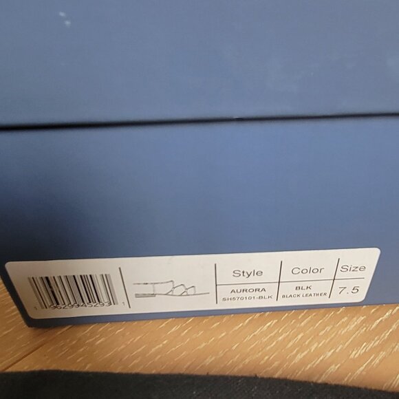 PAIGE Aurora Ankle Strap Sandal Black 7.5 BRAND NEW - Picture 5 of 13